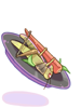 Icon of Fried Grasshopper Legs