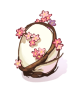 Icon of Cherry Blossoms Scroll