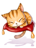 Icon of Sleeping Kitty Cat