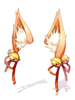 Icon of Kitsune Ear Bell Ribbon
