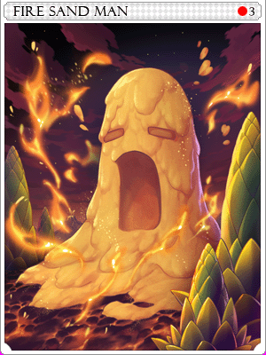 Icon of Fire Sandman Card
