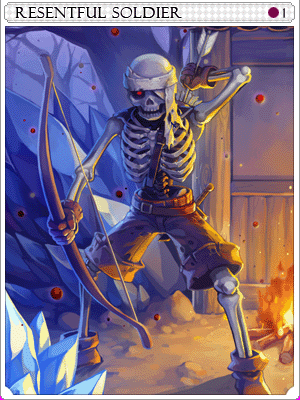 Icon of Hollow Archer Skeleton Card