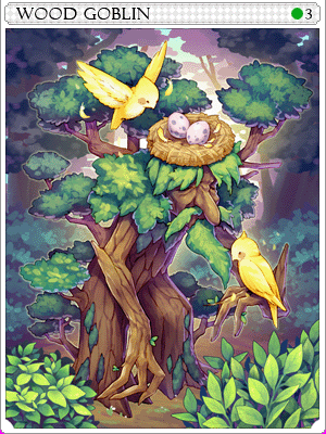 Icon of Wood Goblin Card