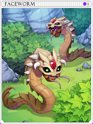 Icon of Faceworm Card