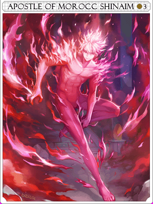 Icon of Demon God's Apostle Shinaim Card
