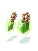 Icon of Emerald Earring