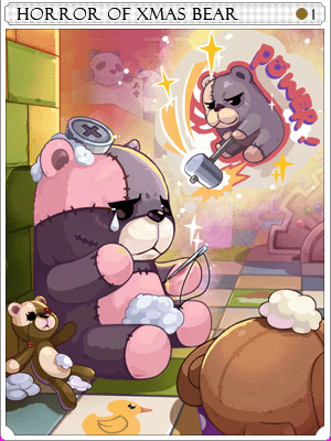 Icon of Abandoned Teddy Bear Card