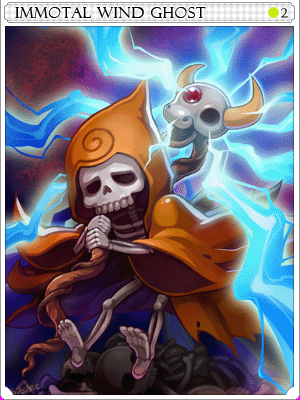 Icon of Immortal Wind Ghost Card