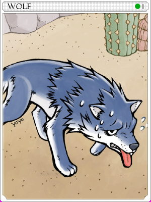 Icon of Wolf Card