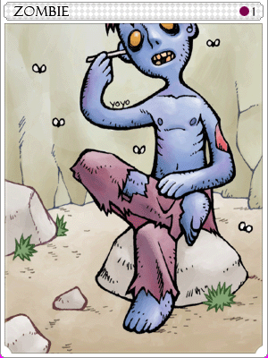 Icon of Zombie Card
