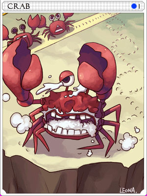 Icon of Crab Card