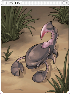 Icon of Iron Fist Card