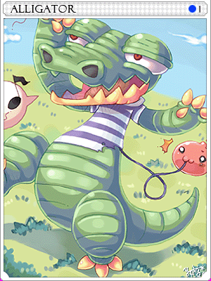 Icon of Alligator Card