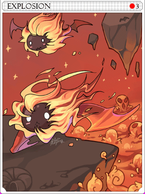 Icon of Explosion Card