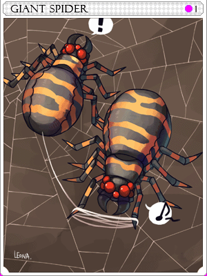 Icon of Giant Spider Card