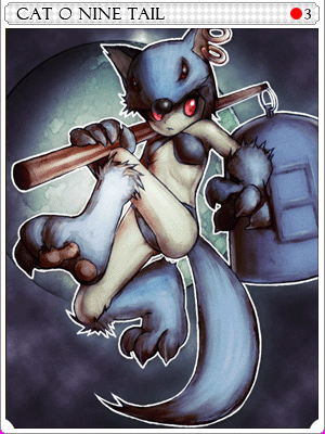 Icon of Cat O' Nine Tails Card