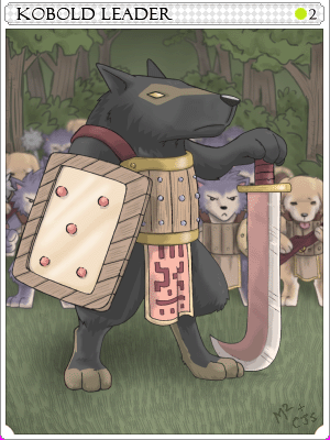 Icon of Kobold Leader Card