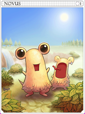 Icon of Yellow Novus Card