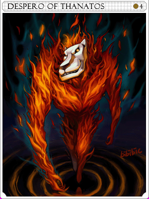 Icon of Despero of Thanatos Card
