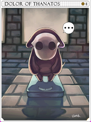 Icon of Dolor of Thanatos Card