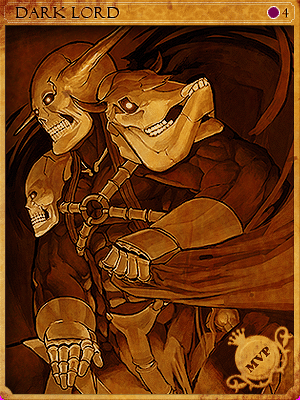Icon of Sealed Dark Lord Card