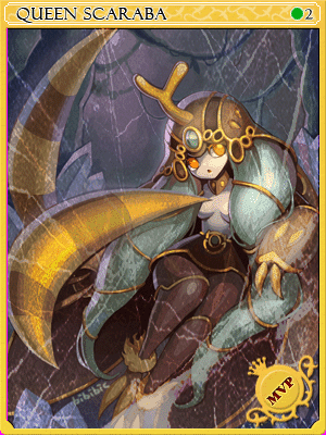 Icon of Queen Scaraba Card