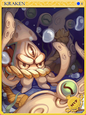 Icon of Kraken Card