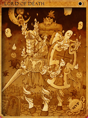 Icon of Sealed Lord of The Death Card