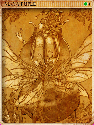 Icon of Upgrade Maya Purple Card