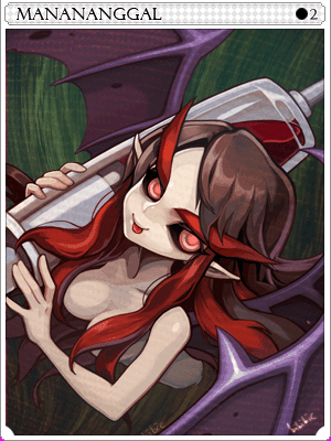 Icon of Manananggal Card