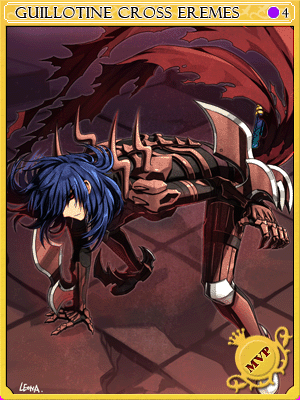 Icon of Guillotine Cross Eremes Card