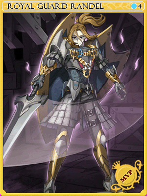 Icon of Royal Guard Randel Card