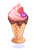 Icon of Ice Cream Hat