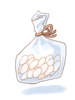 Icon of Neatly Sliced Rice Cake