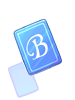 Icon of Blue B Card