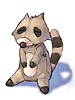Icon of Racoon Doll