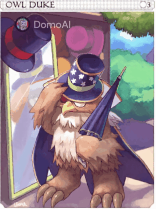 Owl Duke Card